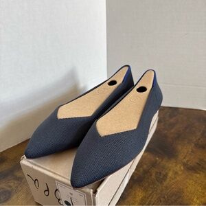 Rothy’s Women’s The Point Flat Size 7 Color Navy NEW In box Style 002-316